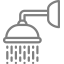 Accès douches (Eau froide & chaude)