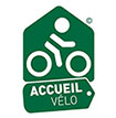 accueil vélo est partenaire de notre camping et offrons un service de qualité au tourisme à vélo