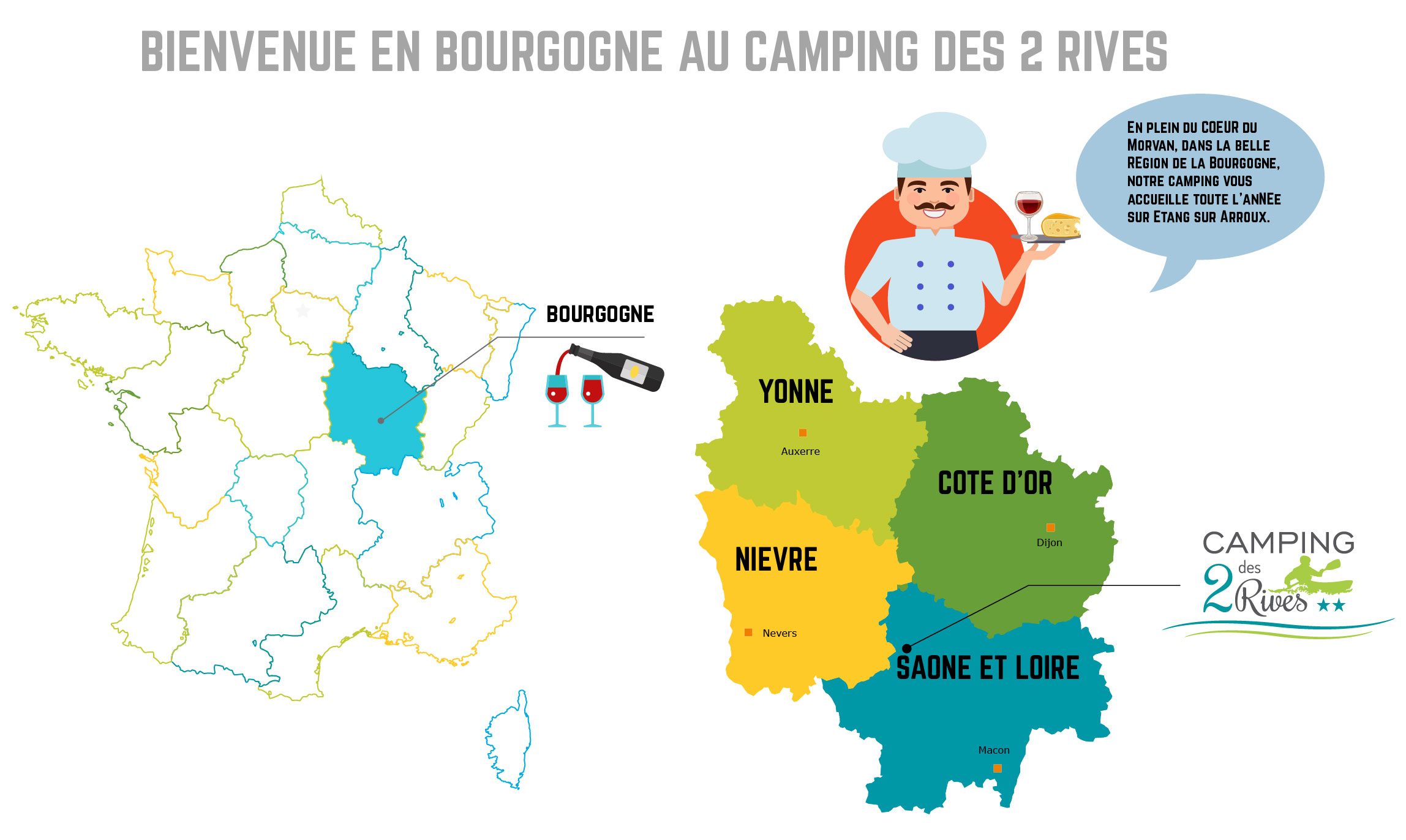 Bourgogne: riche en culture & gastronomie