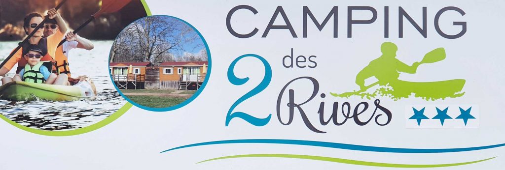 Camping Bourgogne des 2 rives près de la rivières pour des vacances nature